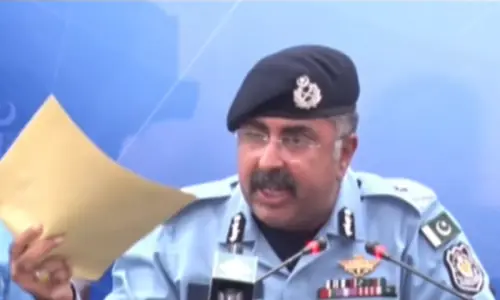 Suspect who shot PAF officer dead arrested within 9 hours: Islamabad IG Suspect who shot PAF officer dead arrested within 9 hours: Islamabad IG