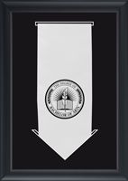 The New School diploma frame - Graduation Stole Frame in Obsidian