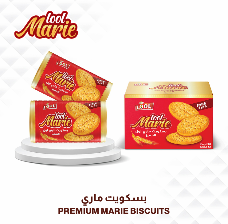 بسكويت لول بالكريمة