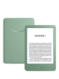 the kindle paperwhith is shown in green