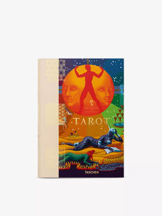 a book with an image of a man on the cover and text that reads tarot