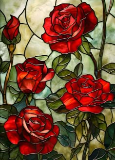 Beautiful 'Red Roses Stained Glass' Poster Print by MajopArt ✓ Printed on Metal ✓ Easy Magnet Mounting ✓ Worldwide Shipping. Buy online at DISPLATE. Glass Painted Window, Stained Glass Roses Pattern, Red Stained Glass Aesthetic, Stained Glass Couple, Stained Glass Floral Patterns, Stain Glass Wallpaper Iphone, Rose Glass Painting, Stained Glass Art Easy, Room Posters Aesthetic Ideas