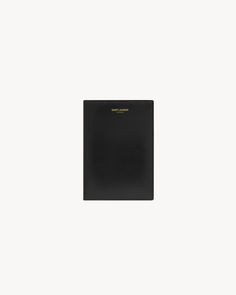 PASSPORT COVER WITH INTERNAL CARD SLOTS, DECORATED WITH THE SAINT LAURENT PARIS SIGNATURE. Paris Passport, Passport Case, Saint Laurent Paris, The Saint, Passport Cover, Passport Holder, Card Slots, Slots, Saint Laurent