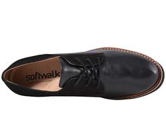 SoftWalk Willis | Zappos.com Black Suede Plain Toe Oxfords, Black Suede Oxfords With Plain Toe, Classic Black Suede Oxfords, Suede Lace-up Dress Shoes With Cushioned Footbed, Leather Low-top Oxfords For Fall, Suede Dress Shoes With Brogue Detailing For Business Casual, Suede Wingtip Oxfords For Business Casual, Suede Wingtip Dress Shoes For Business Casual, Low-top Synthetic Dress Shoes For Work