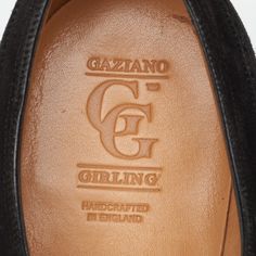 Gaziano & Girling's Warwick shoes in black suede leather, UK size 8E (US 8.5), featuring a stylish brogue cap toe and crafted in England. Original retail price: $1890. Shoe trees, bags, and box not included Original Retail Price: $1890 Pre-owned Model: Warwick Last MH71 - Soft Square Gaziano & Girling Size: 8E US Size: 8.5 Black Suede Leather Natural Leather Lining Oxford - 5 Eyelet Brogue Cap Toe Single Oak Bark Sole Made In England Not Included Shoe Trees, Bags, or Box Outsole: 11.75" Width: 4 Oxford Dress Shoes, Shoe Tree, Natural Leather, Black Suede, Suede Leather, Dress Shoes, Oxford, England, Leather