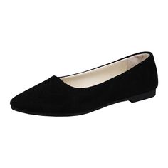 Popular element: shallow mouthShoe head shape: pointedMaterial: suedeHeel height: flat heelSizes: 35,36,37,38,39,40,41,42,43Material: plastic soleMaterial: imitation leatherUpper height: low topHeel shape: flat heelTechnology: viscose shoes Dolly Shoes, Casual Ballet Flats, White Ballet Flats, Pointed Flats Shoes, Woven Shoes, Knit Shoes, Point Shoes, Slip On Loafers, Leather Flat Shoes