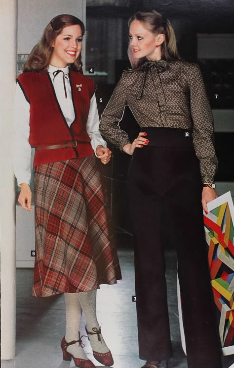 Sears Catalog 1980 1980s Style Women, 1980’s Style, 1970 Fall Fashion, 70s European Fashion, 1970s Female Fashion, Boeheim Outfits, 1970s Office Fashion, 70s Professional Fashion, Retro Outfits 60s Style