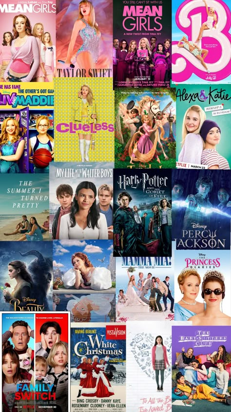 Stories About Love, Best Teen Movies, Romcom Movies, Movie Collage, Movies To Watch Teenagers, Netflix Movies To Watch, Inexpensive Christmas, Girly Movies, Great Movies To Watch