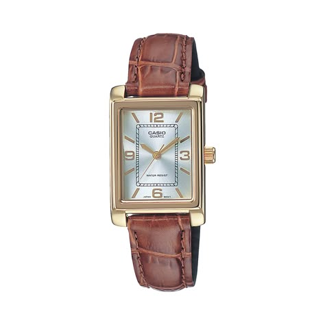 LTP-1234PGL-7A | CASIO Beautiful Watches For Women, Watch Branding, Aesthetic Watches, Aesthetic Watch, Watches Woman, Casio Vintage Watch, Rectangle Watch, Woman Watches, Leather Watch Case