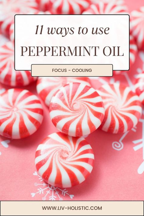 Explore 11 fantastic ways to use peppermint oil! From easing headaches and boosting energy to relieving muscle pain and freshening breath, peppermint oil is a versatile essential for natural living. Incorporate it into your daily routine for its invigorating and soothing benefits. Perfect for DIY recipes and holistic health practices. Discover the power of peppermint oil today! #EssentialOils #PeppermintOil #HolisticHealth #peppermint How To Use Peppermint Essential Oil, How To Make Peppermint Oil, Pepermint Oil, Peppermint Oil For Hair, Peppermint Essential Oil Uses, Peppermint Oil Uses, Benefits Of Peppermint, Peppermint Oil Benefits, House Smell Good