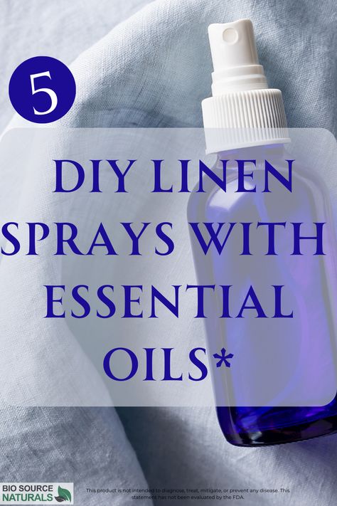 Experience the delight of DIY with our "5 DIY Linen Sprays with Essential Oils". Transform your linens with these natural disinfectants and deodorizers that smell fresh and clean. Uncover the joy of homemade and the magic of essential oils with our 5 great recipes. Follow us for more and let your creative spirit soar! Diy Room Spray Essential Oils, Linen Spray Recipe, Linen Spray Essential Oils, Diy Linen Spray, Essential Oil Diffuser Blends Recipes, Making Essential Oils, Spearmint Essential Oil, Diy Sprays, Fabric Spray