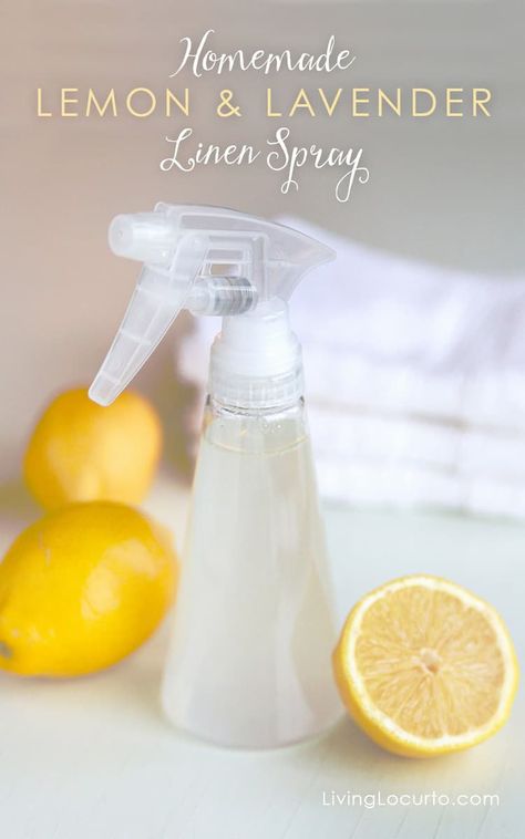 Diy Parfum, معطر جو, Diy Linen Spray, Air Freshener Recipes, Lavender Linen Spray, Diy Para A Casa, Lavender Linen, Diy Air Freshener, Diy Kosmetik