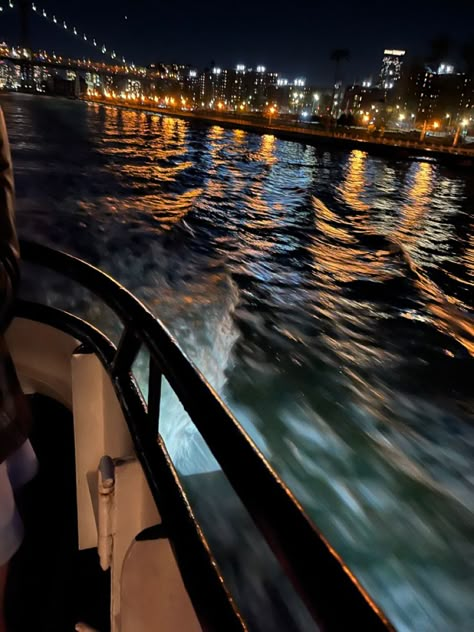 Yacht Night Aesthetic, Yatch Aesthetic Night, Night Island Aesthetic, Boat Night Aesthetic, Night Boat Aesthetic, Travel Aesthetic Night, Ship At Night, Boat At Night, Night Life Party