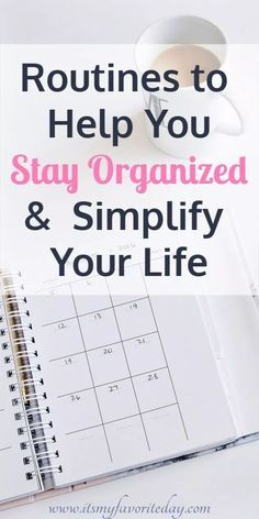 How To Be More Organized, Be More Organized, Organize My Life, Simplifying Life, Organized Life, Get Your Life, Home Management, Time Management Tips, Simplify Your Life