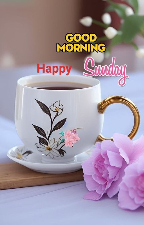 Happy Blessed Sunday, Happy Sunday Flowers, Sunday Wallpaper, Good Morning Puppy, Trending Wallpapers, Sunday Morning Wishes, Tuesday Quotes Good Morning, Nice Good Morning Images, Happy Sunday Images