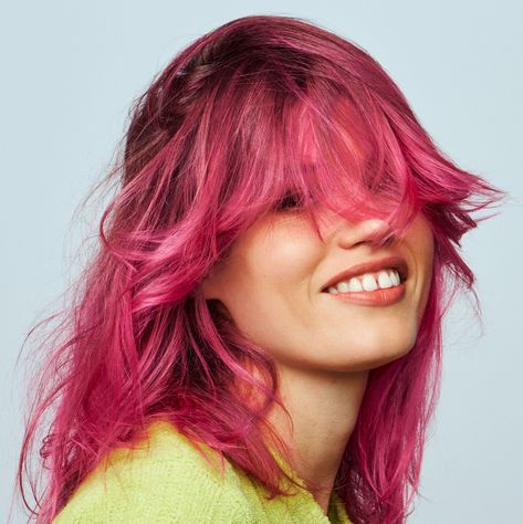 Bright Pink Hair, Hair Elixir, Hot Pink Hair, Bleach London, Bleach Blonde Hair, Hair Quiz, Hair Color Cream, Light Blonde Hair, Different Hair Colors