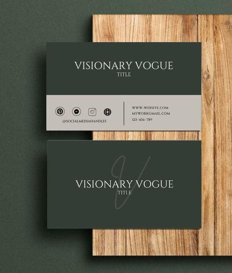 Business Card Professional Design, One Sided Business Card, Aesthetics Business Cards, Business Card Design Personal, Networking Business Cards, Business Cards For Interior Designers, Work Card Design, Moody Business Card, Best Visiting Card Design