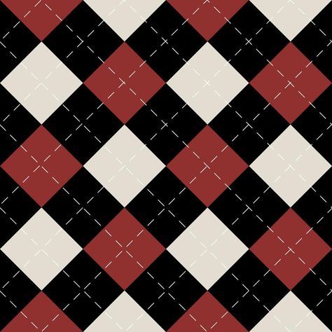 Vector seamless pattern. Knitted background with diamonds. red and black argyle pattern seamless.Seamless tartan check plaid for dress, skirt, bag, jacket, flannel shirt. Argyle Pattern Wallpapers, Coach Wallpaper, Tartan Pattern Design, Argyle Wallpaper, Aesthetic Craft, Tartan Wallpaper, Personal Journal, Roblox Clothes, Fashion Reference