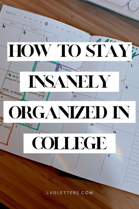 how to stay insanely organized in college Organize College Classes, Online College Organization, College Organization Binder, College Organization Tips, Planner Setup Ideas, School Work Organization, College Student Organization, College Notes Organization, University Organization