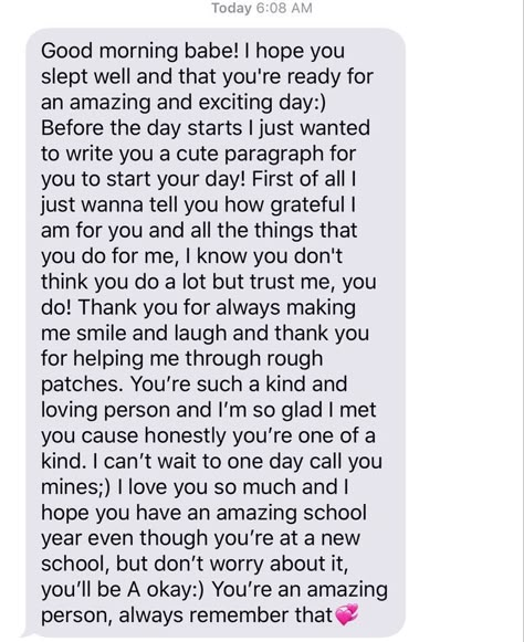 Long Paragraphs To Send To Boyfriend, Texts To Boyfriend Morning, How To Tell Your Boyfriend You Love Him Text Messages, Texts For Bf To Make His Day, Sweet Messages For Girlfriend Ldr, Cute Text For Boyfriend To Wake Up To, Cute Paragraphs For Him To Wake Up To Long Distance, Texts For Her To Wake Up To, 200 Days Of Love