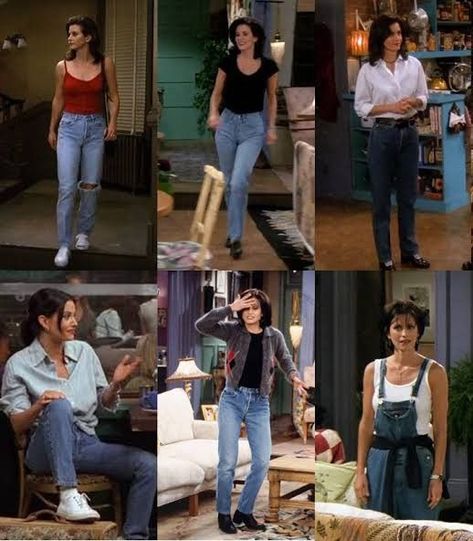 Friends Outfits 90s, Fran Fine Outfits, 1990 Style, Rachel Green Outfits, 90’s Outfits, Prom Dress Short, Michael Douglas, 90s Inspired Outfits, Zeta Jones