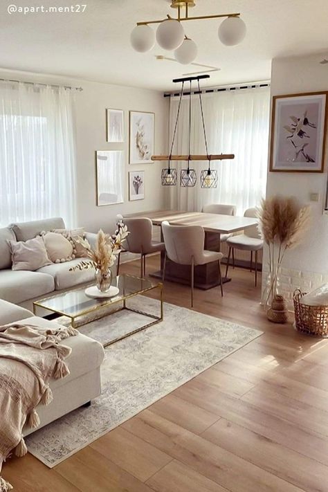 Modern Apartment Living Room, Christmas Homescreen, Beige Living Rooms, Apartment Living Room Design, Small Apartment Living Room, Small Living Room Decor, Homescreen Ideas, Small Apartment Living, Living Room Decor Cozy