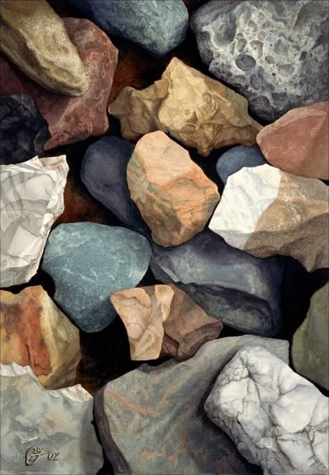 Beautiful pictures of rocks, stones, minerals! Pictures Of Rocks, Rock Textures, Rock And Pebbles, Texture Inspiration, Soyut Sanat Tabloları, Pebble Stone, Rocks And Gems, Stone Rocks, Color Textures