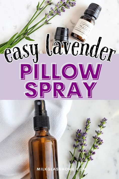 Lavender Sleep Spray, Diy Linen Spray, Lavender Room Spray, Lavender Pillow Spray, Essential Oil Spray Recipes, Lavender Sleep, Lavender Linen Spray, Diy Room Spray, Lavender For Sleep