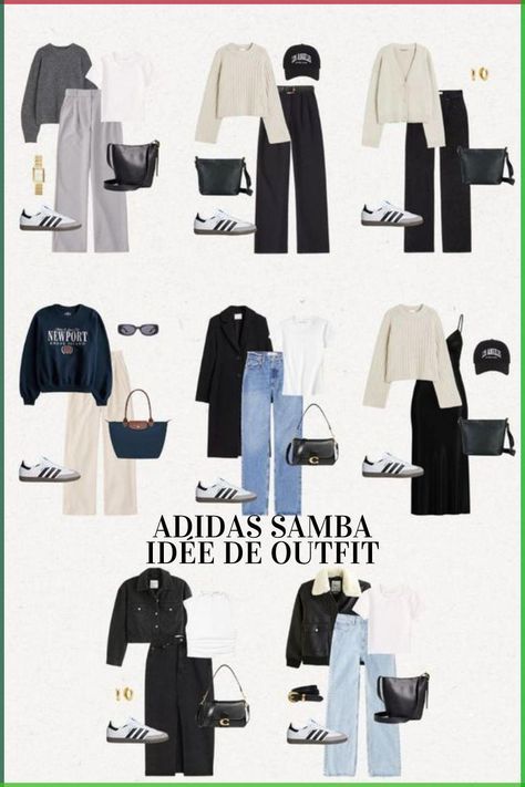 Samba Style, Samba Outfit Ideas, Adidas Samba Outfits, Samba Outfits, Casual Wedding Guest, Coordinates Outfits, Adidas Samba Outfit, Samba Outfit, Diy Fashion Projects