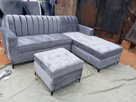 ON PREORDER & CAN BE DONE IN ANY COLOR OF YOUR CHOICE Are you planning of setting your new apartment or turning your existing home into a modern one? @rhemafurnitureng is the right furniture store for you * We guarantee the use of Quality materials(woods, foam, fabric) * Durability * Comfortability * Exquisite Finishing We do nationwide delivery but delivery is not free We are full service home improvement contracting company, You are assured of quality services & product #furnituredesign #f... Sofa Material Fabrics, Modern Wood Sofa, Sofa Couch Design, Backdrop Tv, Budget Furniture, Center Table Living Room, Double Bed Designs, Living Room Wall Units, Contracting Company