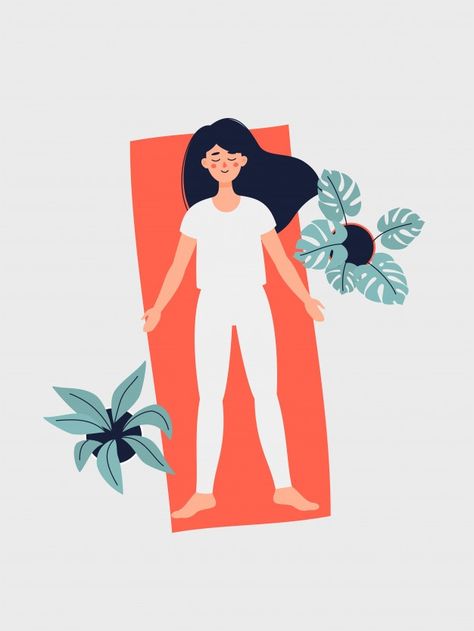 Shavasana Pose, Savasana Pose, Yoga Png, Pranayama Techniques, Downward Dog Pose, Yoga Drawing, Woman Doing Yoga, Food Habits, Yoga Illustration