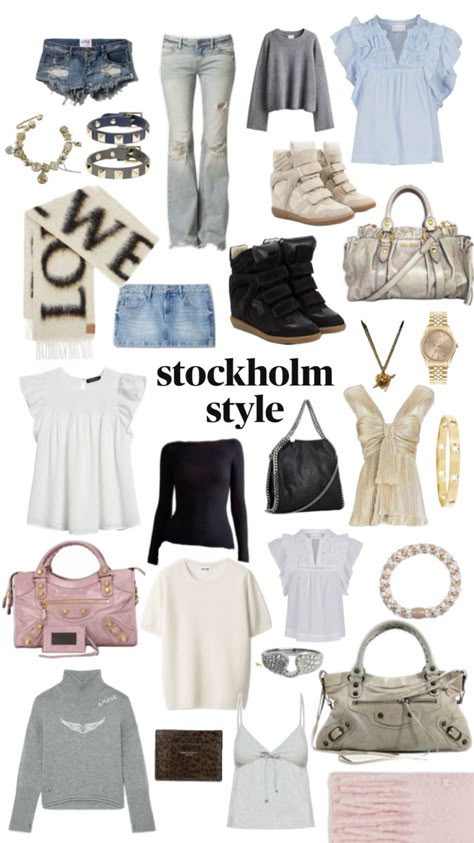 stockholm aesthetic style cute Stockholm Style Christmas Wishlist, Stockholm Style Clothes Png, Stockhome Outfits, Outfit Ideas Stockholm Style, Stockholm Outfit Ideas, Stolkhome Outfits, Stockholm Wardrobe, Stockholm Girl Aesthetic, Stock Holm Style