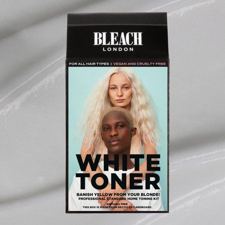 White Hair Toner, Natural Black Hair Dye, Hair Toning, Silver Ombre Hair, Peach Hair Colors, Platinum Hair Color, Bleach London, Semi Permanent Hair Dye, Crop Hair