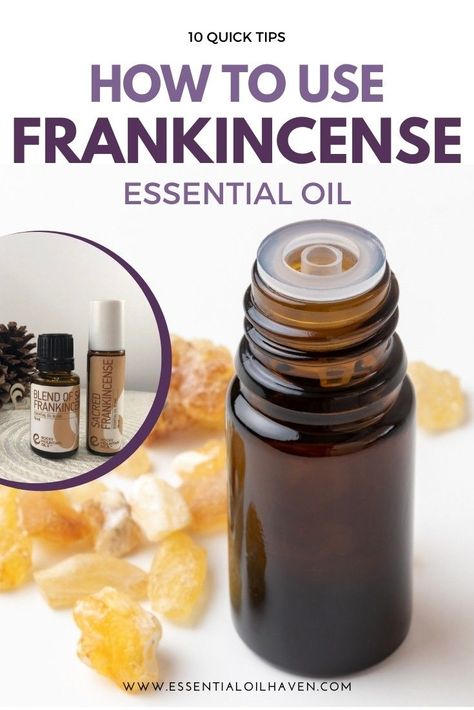 Frankincense essential oil has a lot of benefits, and today we're going to learn how to use it. This oil can be used in a diffuser, topically, or ingested. Learn more about the benefits of frankincense oil and find out how you can start using it today! Benefits Of Frankincense Oil, Benefits Of Frankincense, Frankincense Essential Oil Benefits, Frankincense Essential Oil Uses, Frankincense Benefits, Essential Oils For Pain, Essential Oil Diffuser Blends Recipes, Essential Oils Guide, Essential Oils Herbs