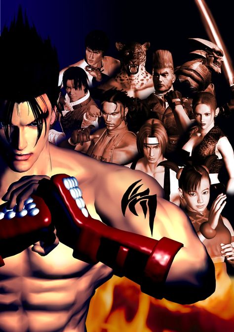 Tekken 3/Gallery | Tekken Wiki | Fandom Tekken Wallpaper, Tekken 2, Retro Games Poster, Video Game Images, Tekken 3, Image Dbz, Retro Arcade Games, Jin Kazama, Tekken 8