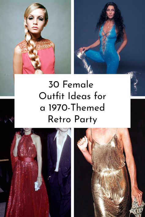 Disco Outfits For Women 70s, 70s Casino Fashion, 70s Celebrity Fashion, 70s Party Dress 1970s, 70s Iconic Looks, 70s Semi Formal Dress, 70 Costume Ideas 1970s 70s Party, Disco 1970s Outfits, 70s Disco Theme Party Outfit For Women