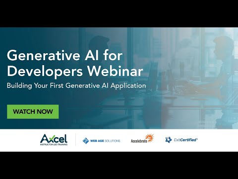 Webinar: Building Your First GenAI App