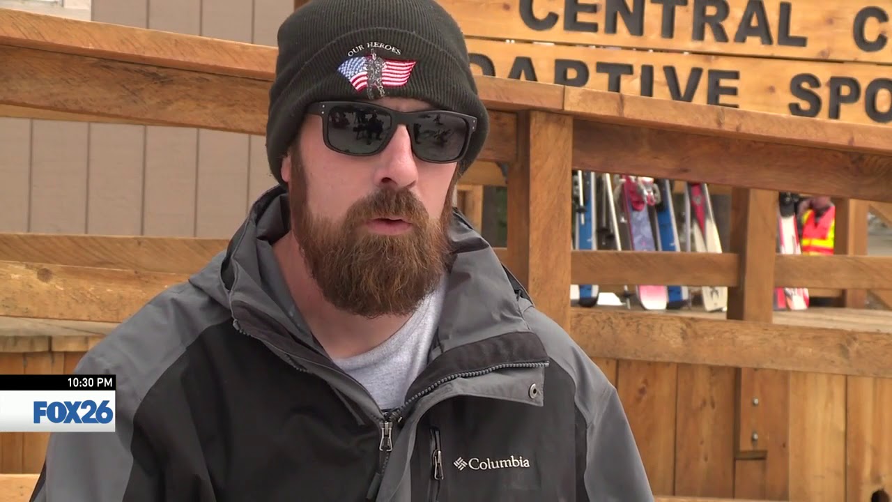 Navy Veteran John "J.C." Cook overcomes depression, finds freedom through skiing
