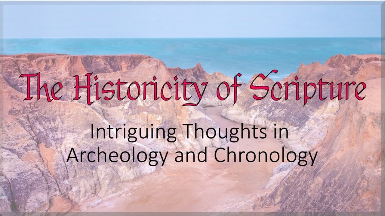 Historicity of Scripture