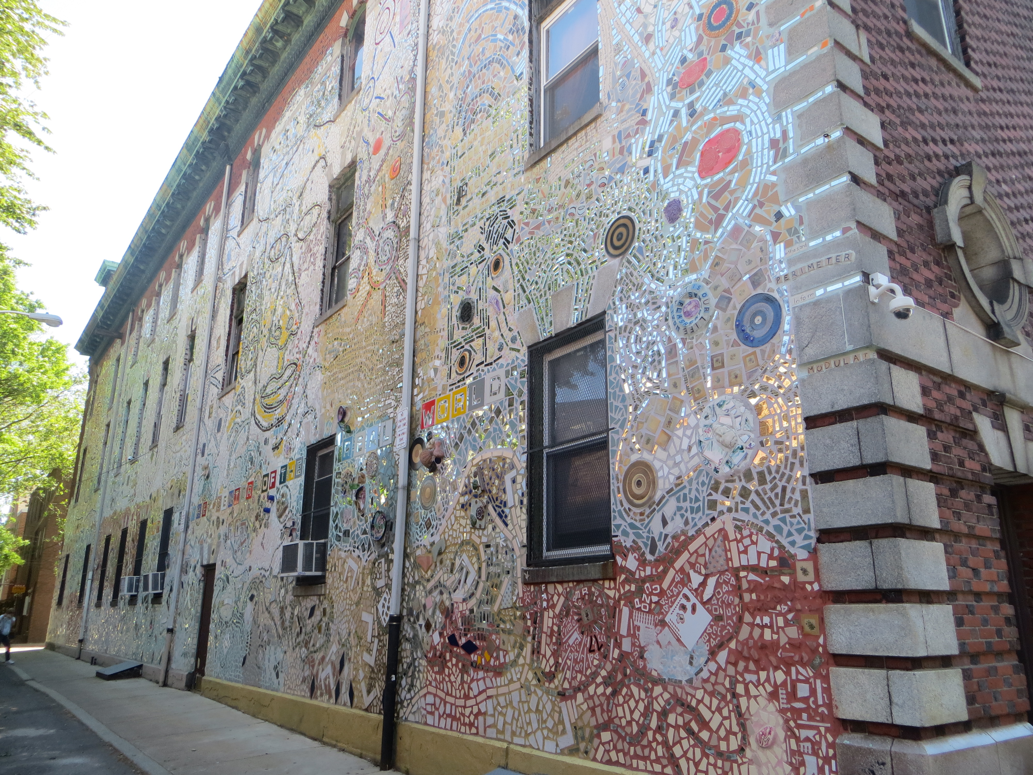 Philadelphia Magic Garden outside wall