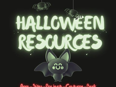 Halloween Projects, Websites, Apps, Books, and a Costume