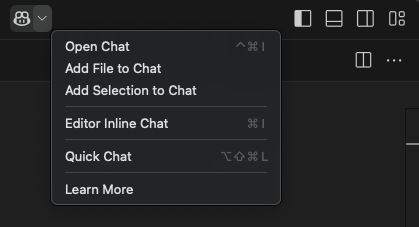 Chat Menu