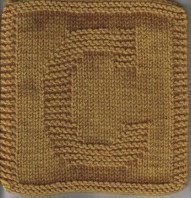 Letter Cloth – C