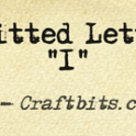 Letter Cloth - I