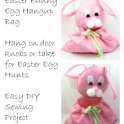 Easter Bunny Hangup Egg Bag