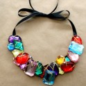 Necklace Cabochon Bib