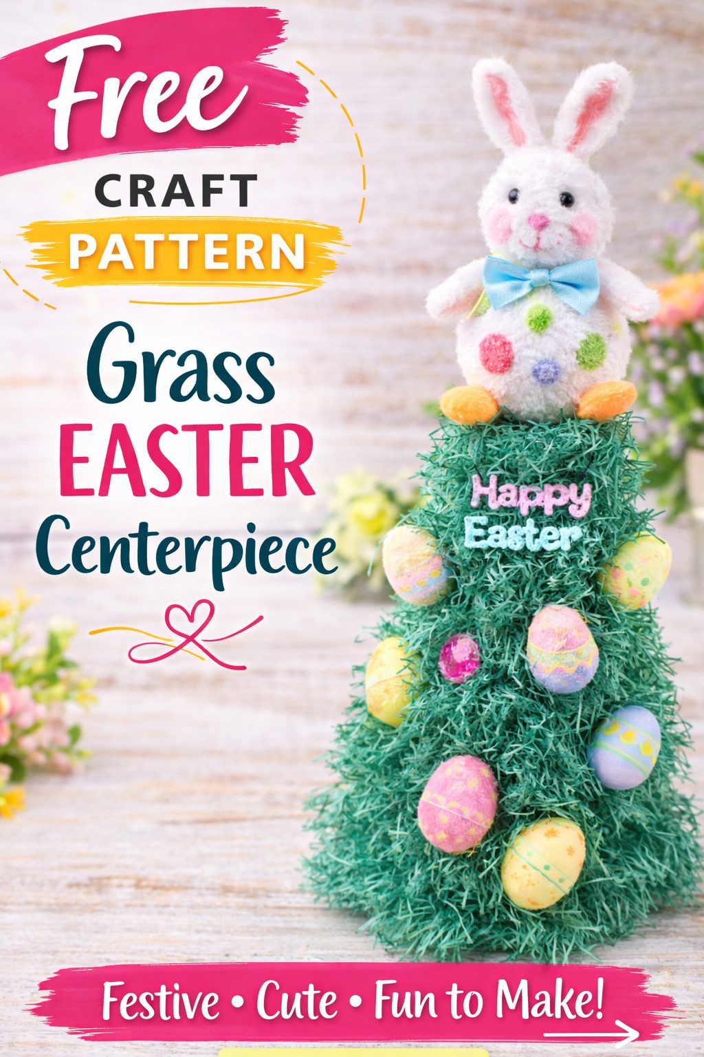 Centerpiece – Spring Grass Easter