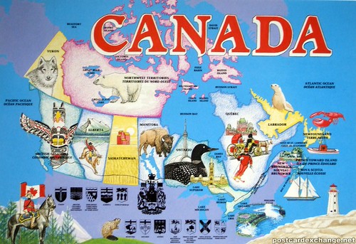 Map Of Canada Map Of Canada