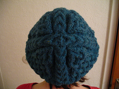 Twisted slouchy beret