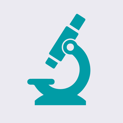 icon of a microscope